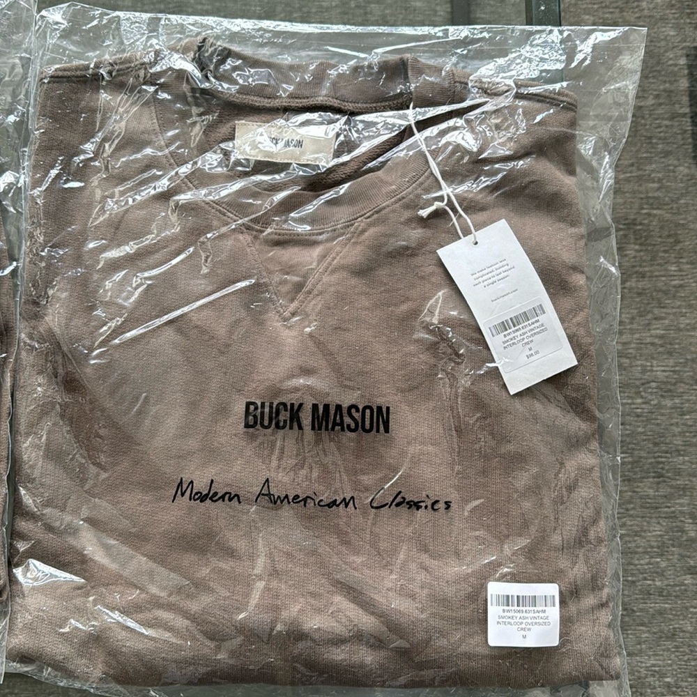 Buck Mason sweatshirt